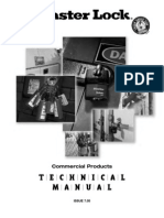 Master Lock - Commercial Products TECHNICAL MANUAL - IsSUE 7.05