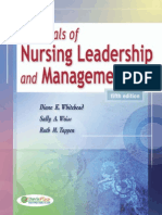 Unit 1 Chapter 2 Nursing Leadership and Management