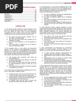 2011 Bar Examination Questionnaires: Labor Law