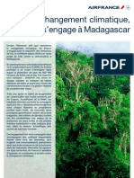 Dossier de Presse: Air France Partenaire Du PHCF - Madagascar