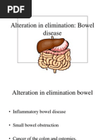 Alteration in Elimination Bowel