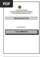 Measurement Lab.: University of Jordan Faculty of Engineering and Technology