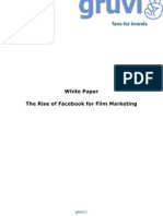 White Paper The Rise of Facebook For Film Marketing