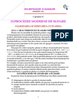 Capitolul 13.2 - Sudarea Si Debitarea Cu Plasma