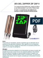 Aplicaciones Del Zapper Zip Zap® de GAIARIAN® Dra. Hulda Clark Parásitos Como La Causa de TODAS Las Dolencias