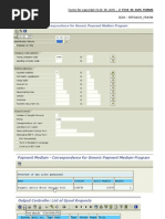 SapScript REPORT Z f110 in Avis Forms FI