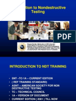 Non Destructive Testing Introduction