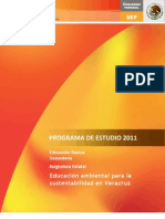 A.E. - Educacion Ambiental para La Sustentabilidad en Veracruz