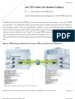 Configurando Un Túnel VPN Sobre Dos Routers Linksys