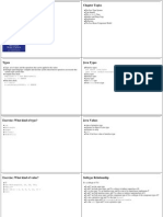 Object-Oriented Design & Patterns Chapter Topics: The Java Object Model