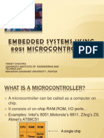 Embedded Systems Using 8051 Microcontroller