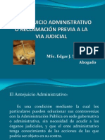 Antejuicio Administrativo