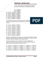 Exercicios de Tolerancia e Ajustes 50q