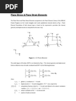 Plane Stress & Strain Elemenet1