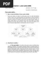 Power System Stability