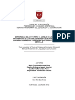 Tesis Estrategias de Apoyo para El Manejo de Las Habilidades Pragmáticas de Los Educ. Difernciales Que Trabajan Con Niños y Ñinas Que Presentar Trastornos Específicos Del Lenguaje