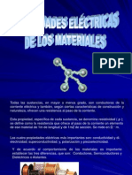 Propiedades Eléctricas de Los Materiales