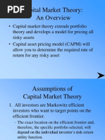 Capital Market Theory: An Overview