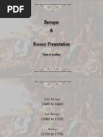 Baroque & Rococco Presentation