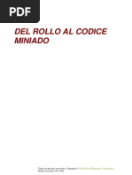 Anon - Historia Del Libro - Del Rollo Al Codice Miniado