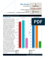 Ohio (August 28, 2012) Full Ohio POll