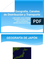 Japón - Geografia, Canales de Distribucion y Transporte