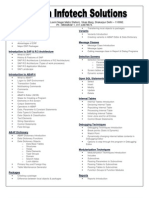 Abap Syllabus