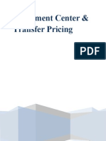 Investment Center and Transfer Pricing