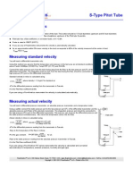 S-Type Pitot Documentation