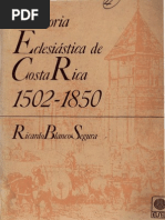 Blanco Segura, Ricardo - Historia Eclesiastica de Costa Rica (1902 1850)