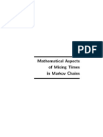 Mathematical Aspects of Mixing Times in Markov Chains