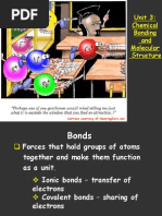 Unit 3: Chemical Bonding and Molecular Structure