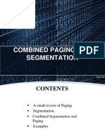 Combined Paging and Segmentation