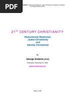 21st Century Christianity