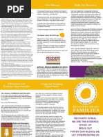 Advocates For Recovery Brochure