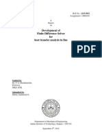 Development of Finite Difference Solver For Heat Transfer Analysis in Fins