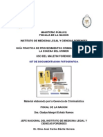 Maletin Forense MPFN IML