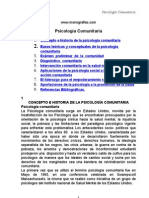 Psicologia Comunitaria