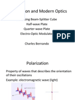 Polarization and Modern Optics