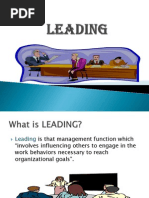 Engineering Management - 8. LEADING