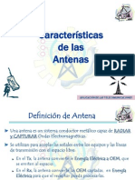 Caracteristicas de Las Antenas