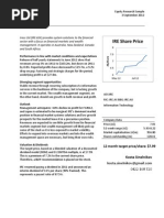 Research Sample - IRE