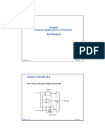 ECE468 Computer Organization & Architecture ALU Design II: °this 1-Bit ALU Will Perform AND, OR, and ADD