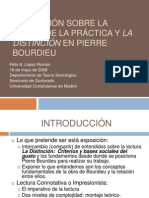 Exposición La Distincion P Bourdieu