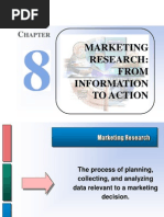 Marketing Research: From Information To Action: Hapter