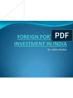 Foreign Portfolio Investment in India