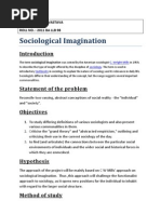 Sociological Imagination