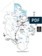 2012 Carte Yoho Map en