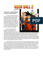 Dragon Ball Z D&D Version 3