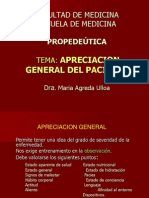 Apreciacion General Del Paciente-Agreda 2